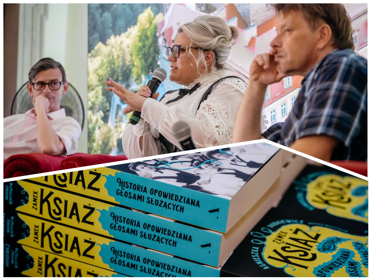 Historie służących Zamku Książ. Wygraj najnowszą książkę Świdniczanki Agnieszki Dobkiewicz