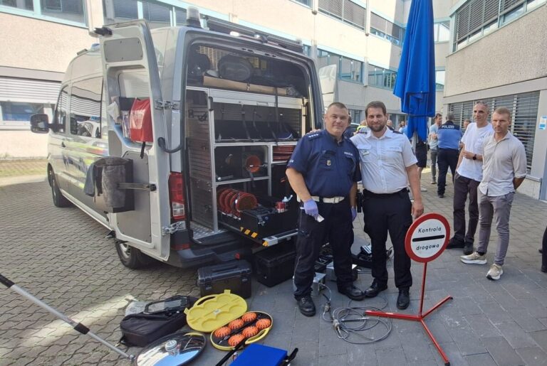 Europejscy policjanci dzielili się doświadczeniem. Wśród nich funkcjonariusz ze świdnickiej komendy [FOTO]
