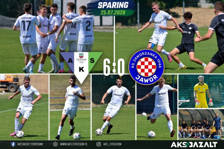 Efektowny triumf w sparingu i trzy nowe twarze
