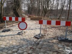Uszkodzony w wyniku powodzi odcinek drogi w Bagieńcu zostanie naprawiony