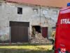 Runął strop budynku gospodarczego w Bolesławicach