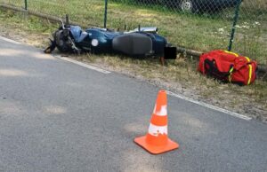 Tragiczny wypadek w Lutomi Górnej