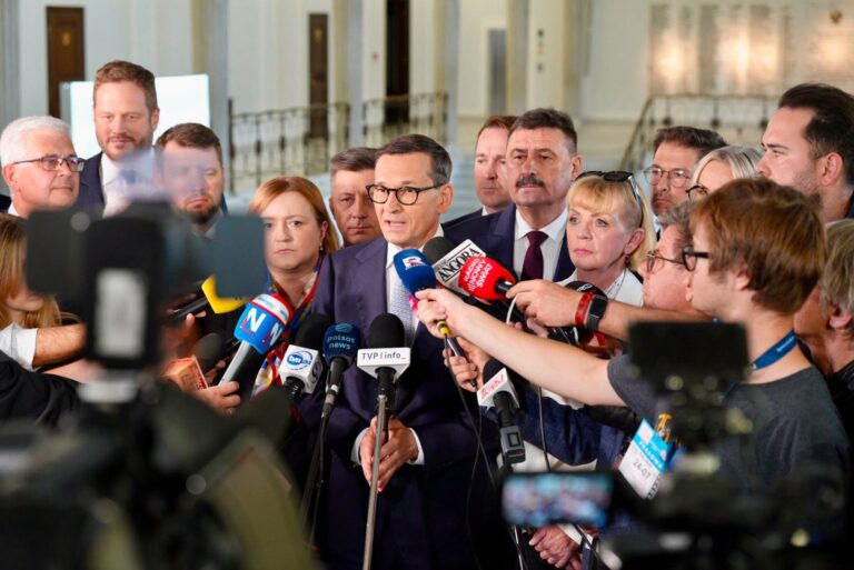 Rozłam w Prawie i Sprawiedliwości. Na liście stronników Morawieckiego trzech posłów z regionu