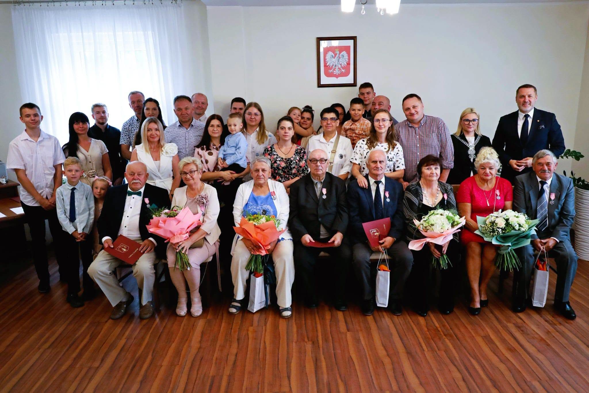 Świętowali jubileusz złotych godów. Burmistrz Żarowa wręczył pamiątkowe medale [FOTO]