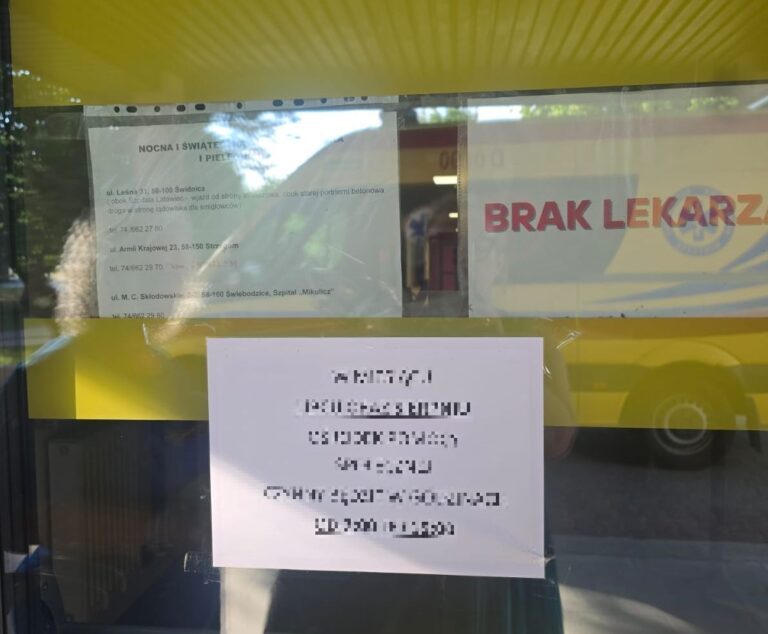 Lekarza nie było i nie będzie? Problemy z nocną i świąteczną pomocą