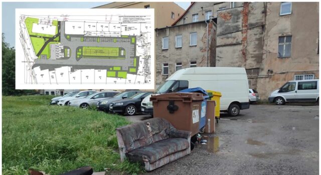 Miasto ma koncepcję na zaniedbane podwórze Mennicka/Pułaskiego w Świdnicy. Z projektu władze zrezygnowały