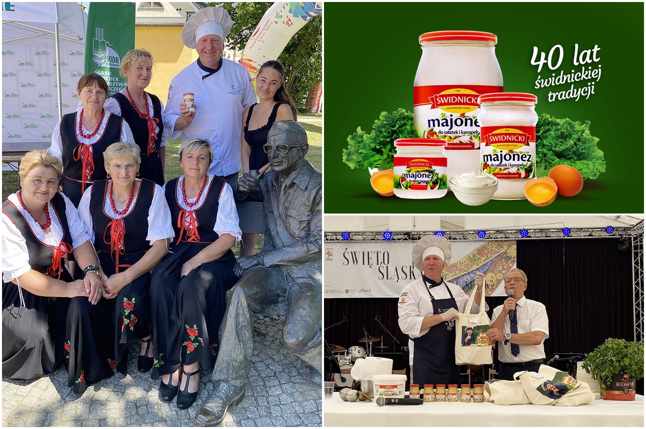 Majonez Świdnicki podbija kulinarne wydarzenia. Rączka gotował na żywo z produktami M&J [FOTO]