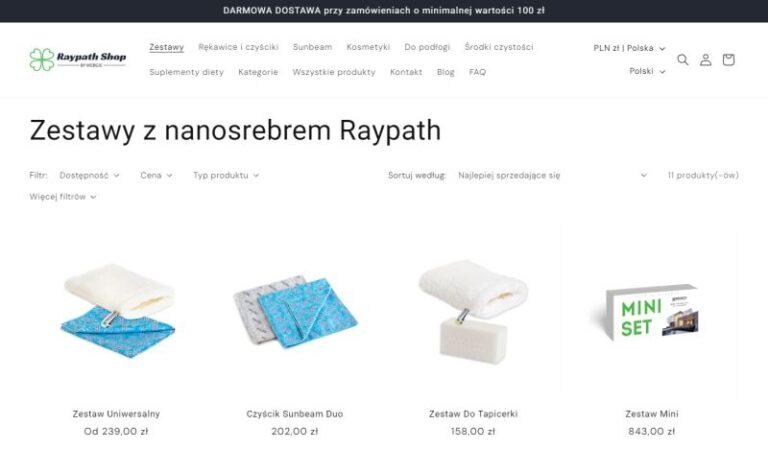 Czy zestawy Raypath pozwalają ograniczyć używanie detergentów w domu?