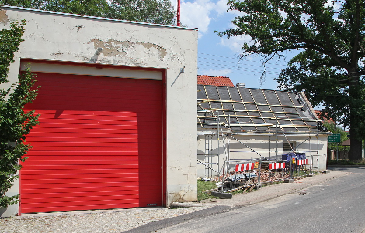 Gmina Dobromierz. Roztocka remiza w remoncie [FOTO]