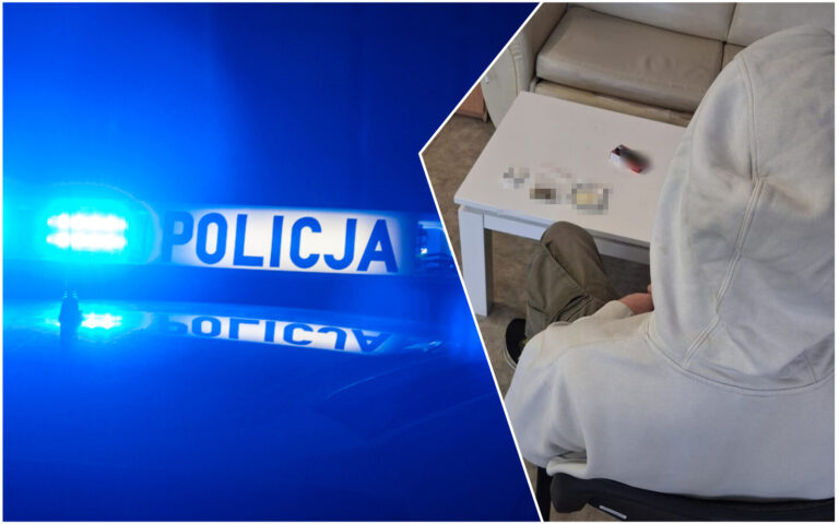 Był poszukiwany, wpadł z niedozwolonymi środkami