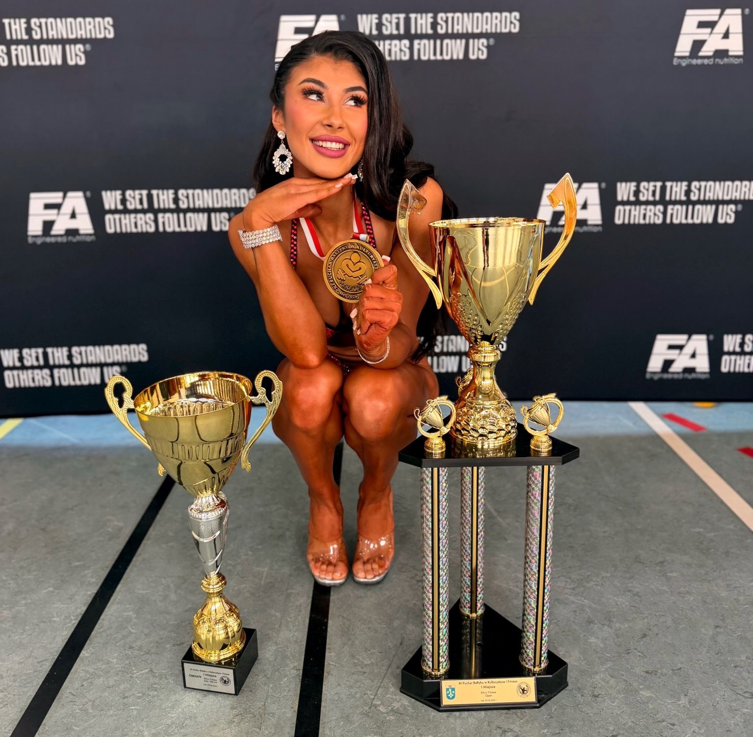 Natalia Bielawska z kolejnymi trofeami