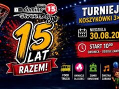 Turniej koszykówki i DARMOWE atrakcje dla dzieci. 15. DOMINO STREETBALL CUP już w niedzielę!