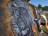 Kolejny mural na streetartowej mapie Świdnicy. Odlewnik na ul. Kliczkowskiej