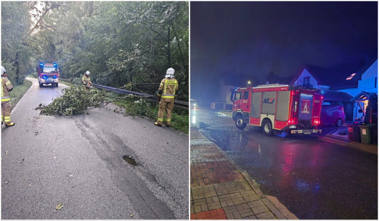 Prawie 170 burzowych interwencji na Dolnym Śląsku. Dziś znów zagrzmi i popada [FOTO]