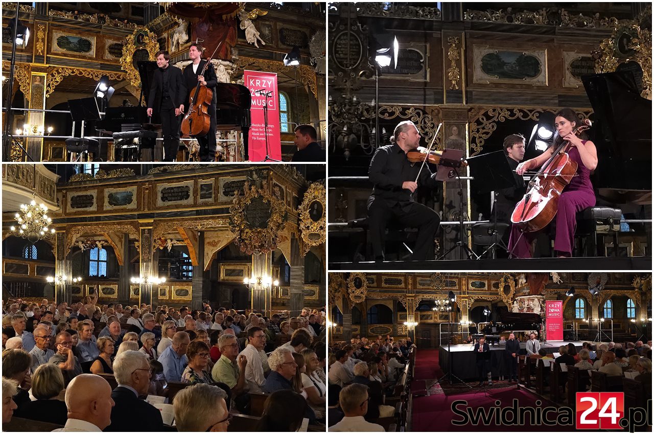 Muzyka, która łączy ponad granicami. Festiwal Krzyżowa Music rozpoczął XII edycję w Kościele Pokoju [FOTO/VIDEO]