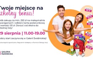 Szkolne zakupy z bonusem od Galerii Świdnickiej