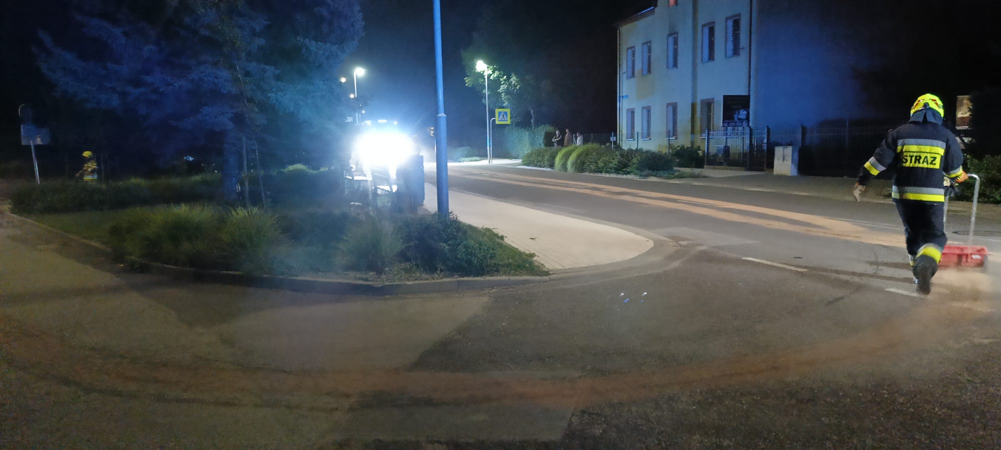 Plama oleju na 300 metrów