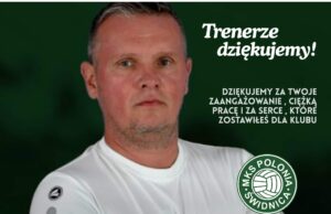 Jest zmiana na stanowisku trenera pierwszej drużyny piłkarskiej Polonii!
