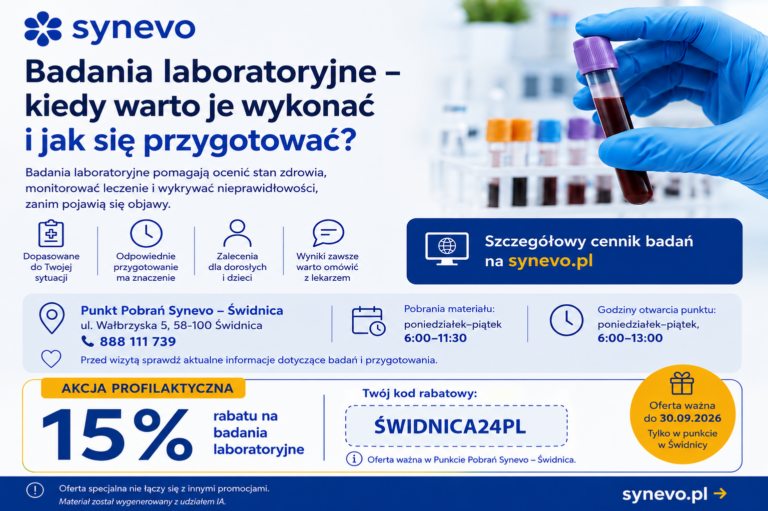 Badania laboratoryjne. Kiedy warto je wykonać i jak się przygotować?