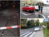 Zadymienie zauważone przez monitoring, niesegregowanie odpadów na działkach i bezdomny z rozbitą głową. Interwencje straży miejskiej