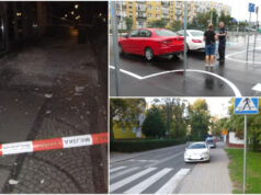 Zadymienie zauważone przez monitoring, niesegregowanie odpadów na działkach i bezdomny z rozbitą głową. Interwencje straży miejskiej