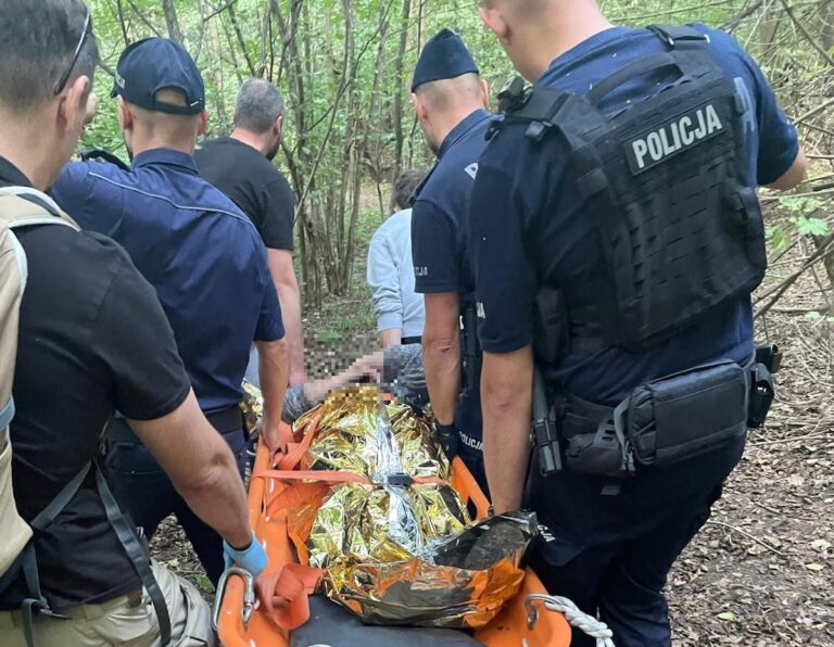 Szczęśliwy finał poszukiwań seniora z Bystrzycy Dolnej
