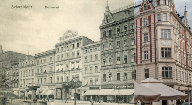 Świdnica wczoraj i dziś. Rynek