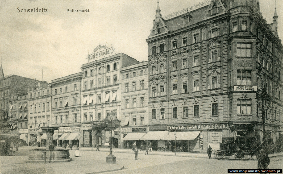 Świdnica wczoraj i dziś. Rynek
