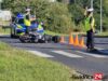 Zdarzenie na ul. Stęczyńskiego. Motocyklista uderzył w auto i trafił do szpitala