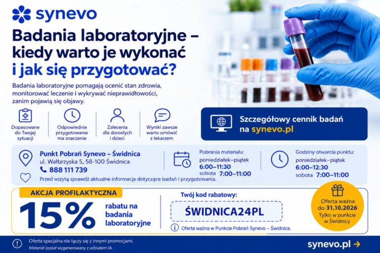 Badania laboratoryjne. Jak się przygotować? Kiedy warto je wykonać?