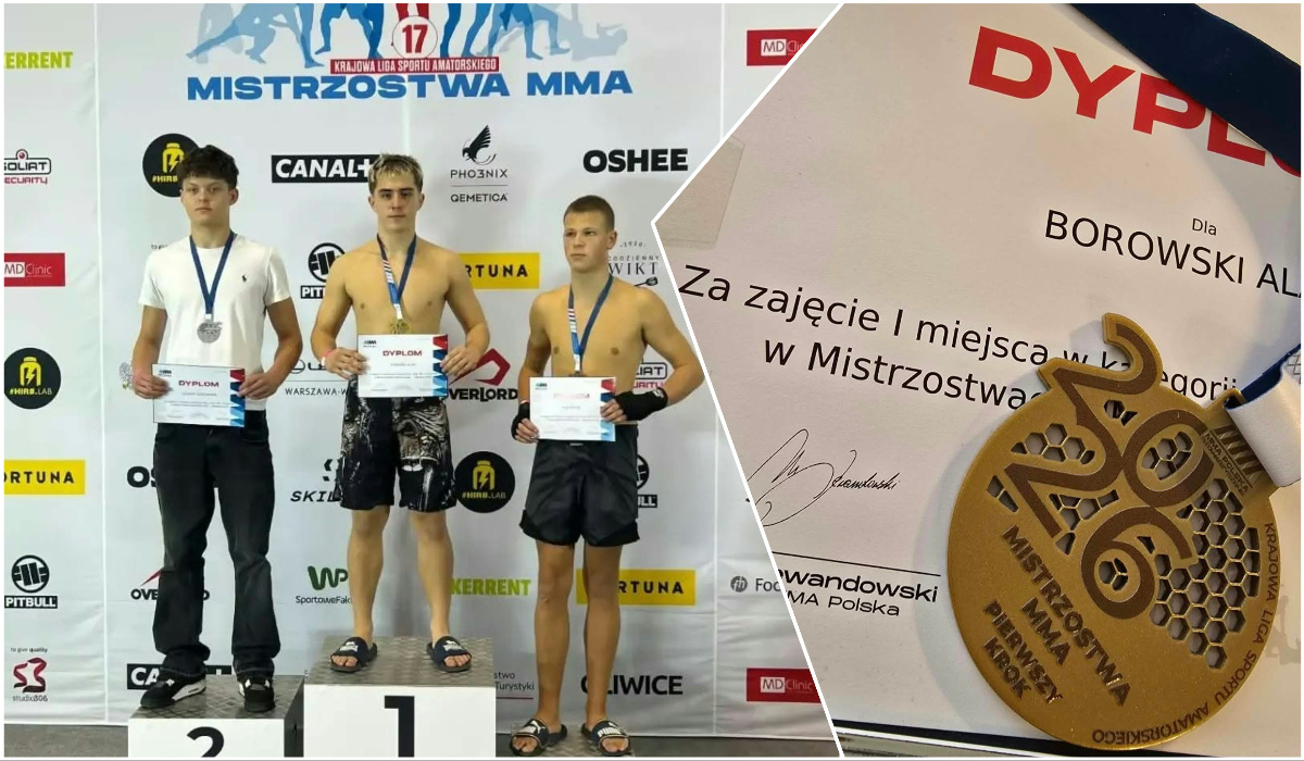 Trzy medale dla Saiyan Świdnica MMA podczas 17. Mistrzostw MMA w Gliwicach