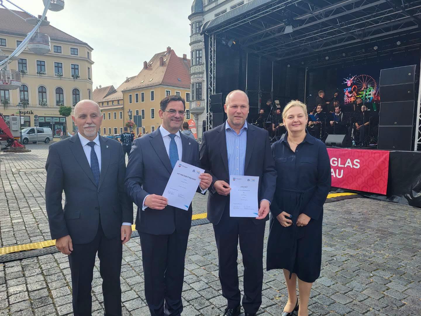 Po siedmiu latach przerwy Strzegom i Torgau wracają do współpracy [FOTO]
