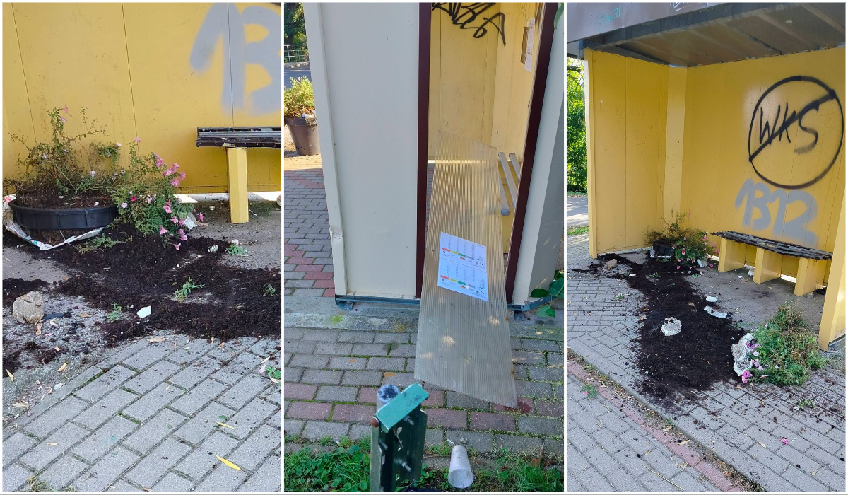 Zdewastowali przystanki autobusowe. Jest apel o pomoc w ustaleniu sprawców