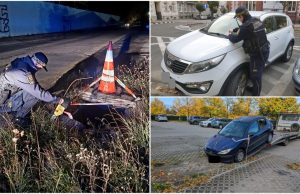 Bezdomny z rozbitą głową, nieprawidłowe parkowanie, wywrócony gazon. Interwencje straży miejskiej