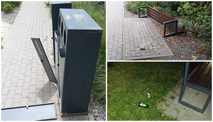 Dewastowany skwer będzie pod nadzorem [FOTO]