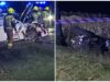 Zderzenie osobówek z ciągnikiem na trasie Świdnica-Burkatów