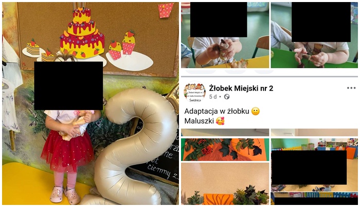 Żłobkowe zdjęcia w sieci pod ostrzałem internautów. Po fali krytyki i naciskach profil zniknął