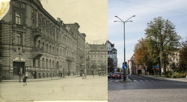 Świdnica wczoraj i dziś. Plac Grunwaldzki